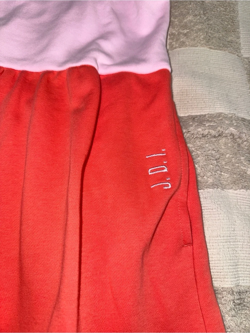 Nike Sportswear Girls' JDI Tiered Color Block Dress size Small